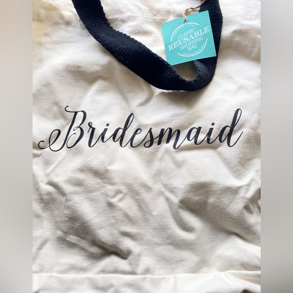 Bridesmaid tote bags